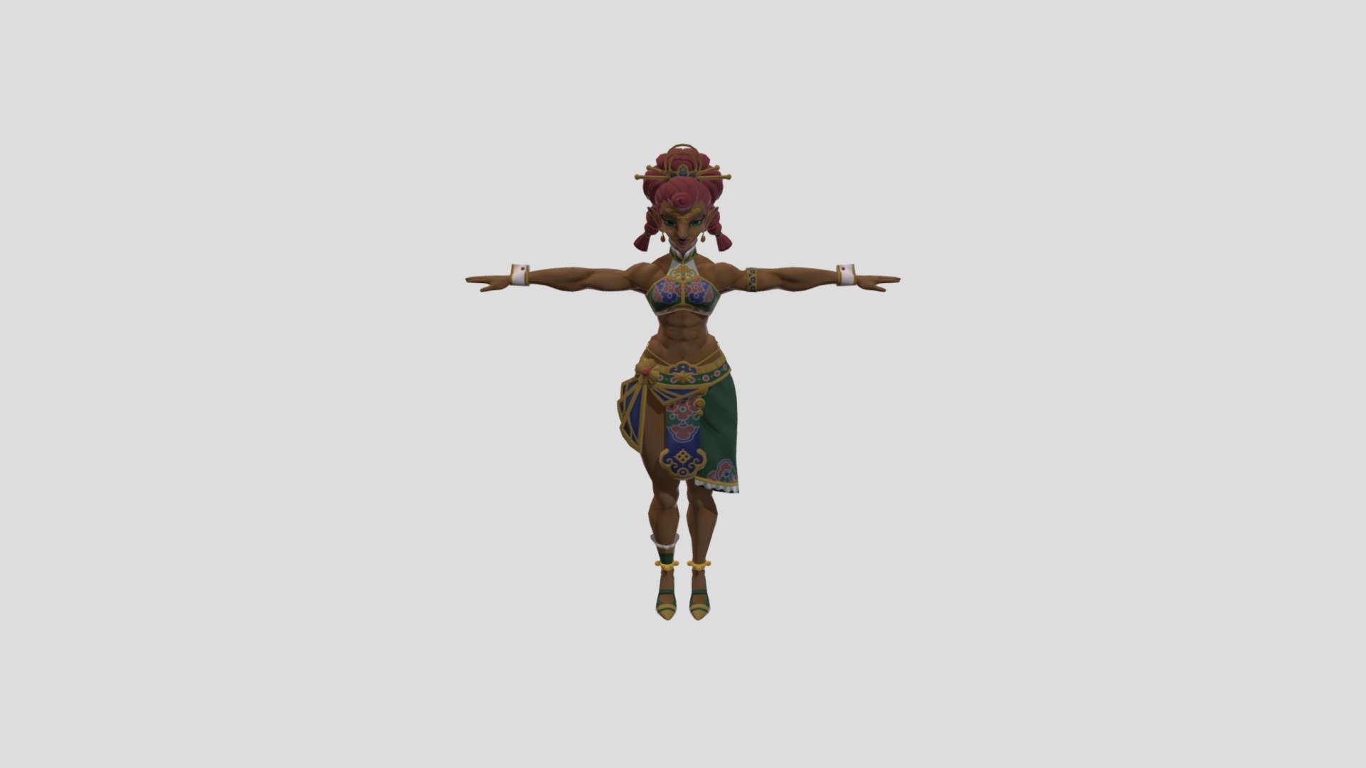 Breath of the Wild - Isha - Download Free 3D model by anthony122975  (@anthony122975) [3b061f0]