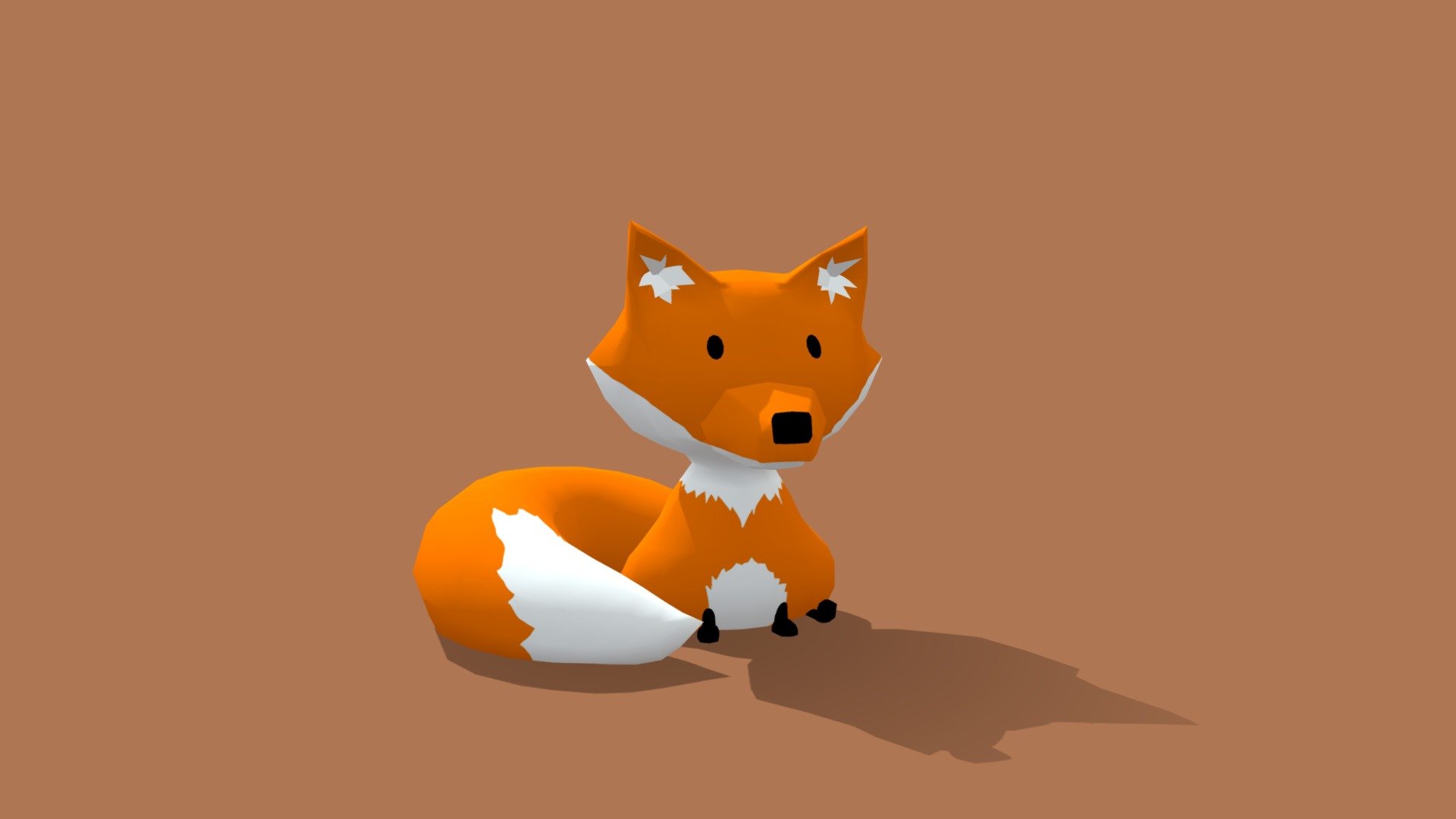 Smol Fox - 3D model by Thermashock [3b0683e] - Sketchfab