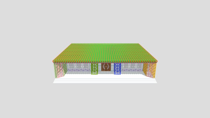 Untitled Old Villa 3D Model