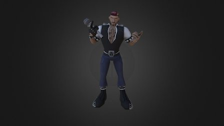 Band Character_Singer_Percy 3D Model