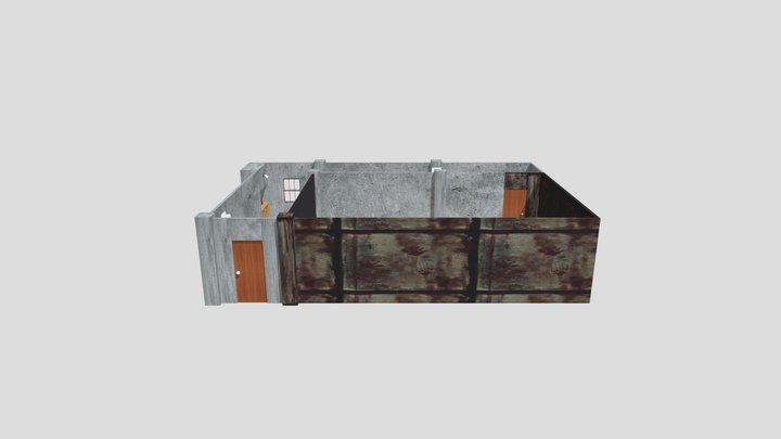 突破困難 作業3 3D Model