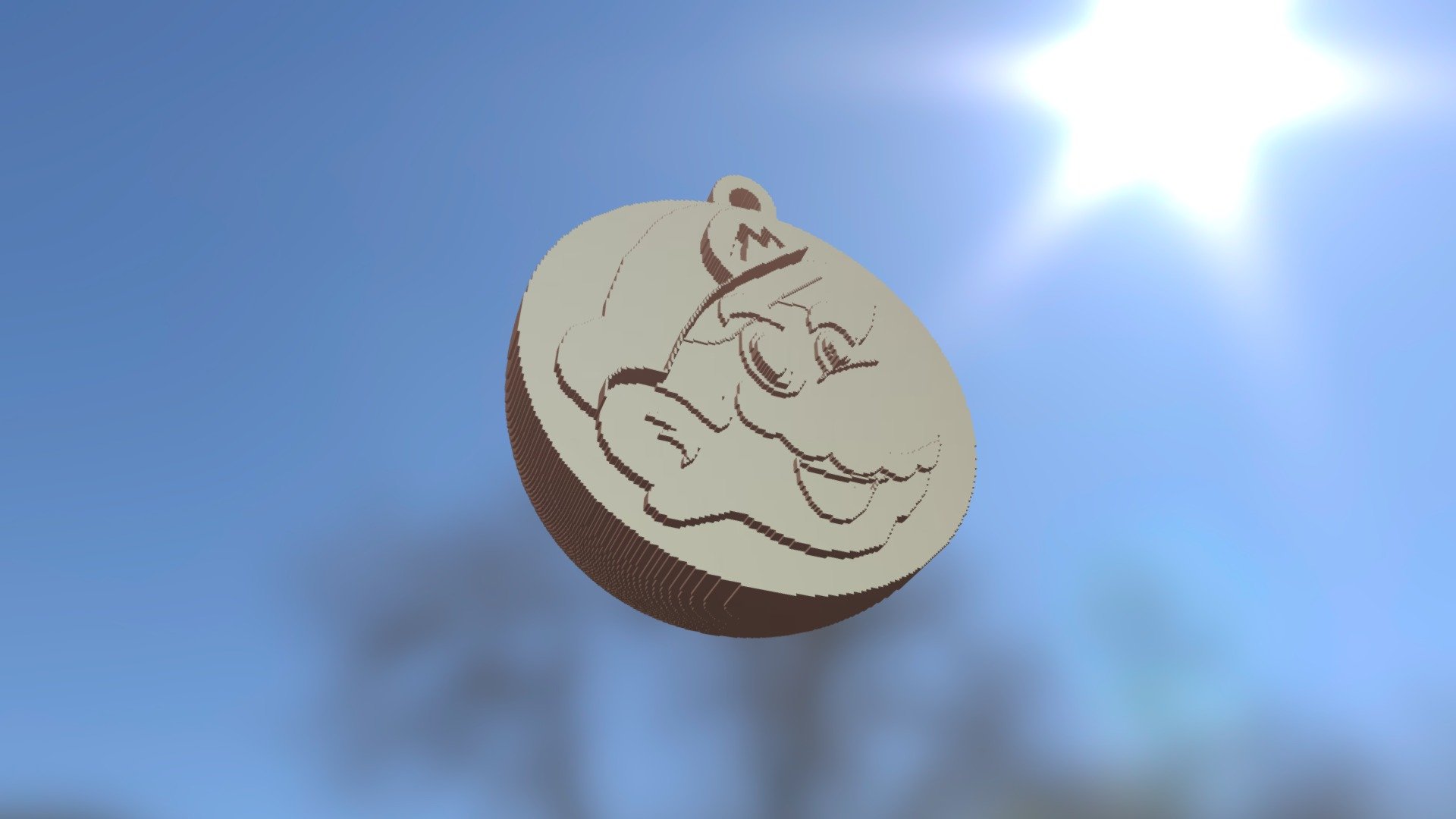 Super Mario keychain