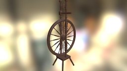 Прялка 3D Model