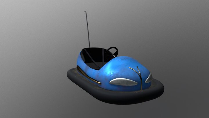 Bumper Car 3D Model