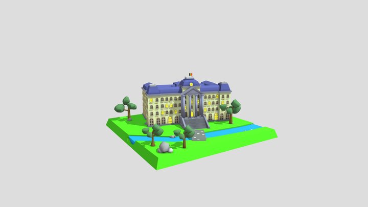 1IGP32_Goffin_Oscar_SimpleScene 3D Model