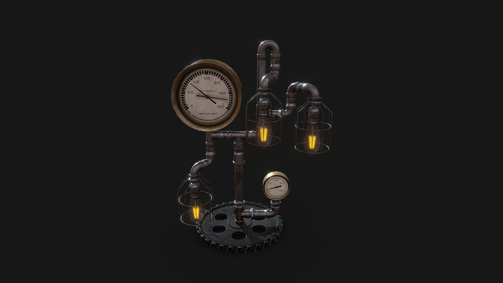 Steampunk Lamp