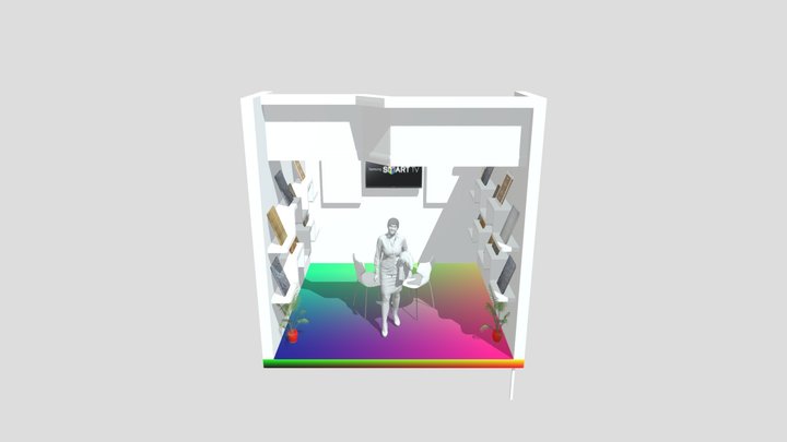 Stall 3D Model