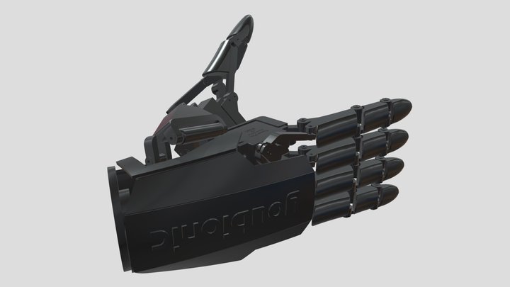 Robotic Hand Youbionic 3D Model