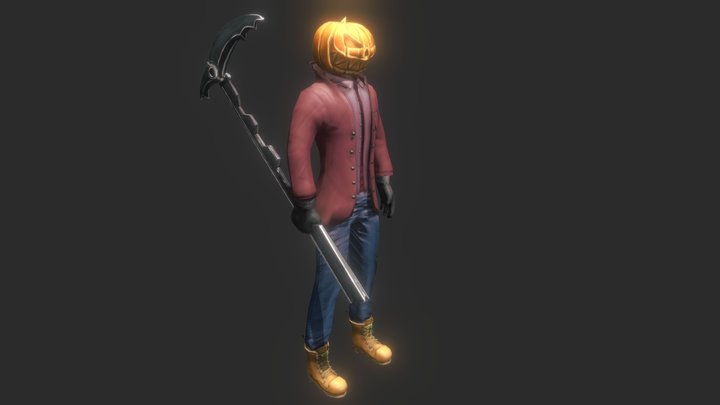 Halloween Character 3D Model