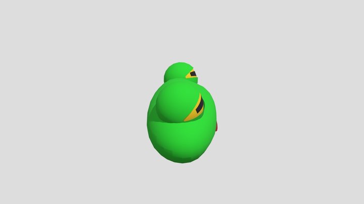 Character Blockout 3D Model
