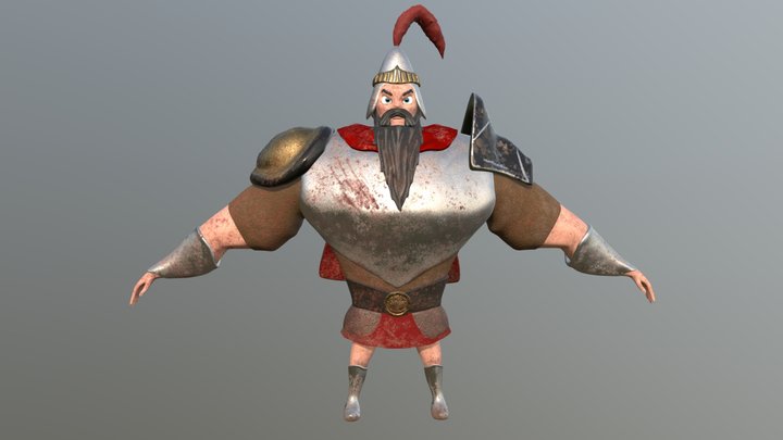 Humphrey the Knight 3D Model
