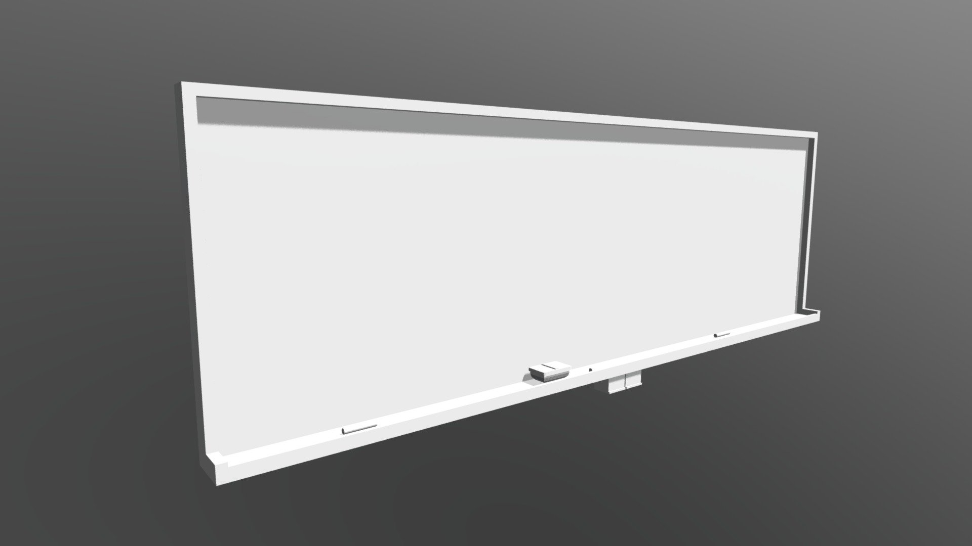 Blackboard (Low Poly) Download Free 3D model by game_travel [3b0cc97
