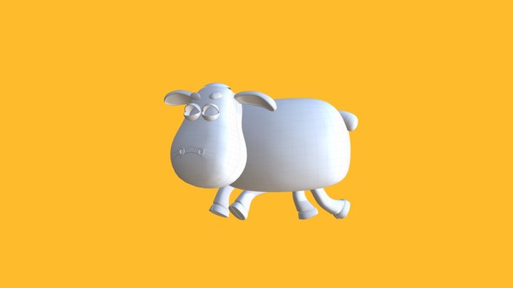 11 SHEEP 3D Model