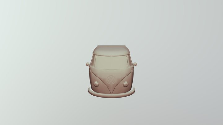 Vw Pickup 3D Model