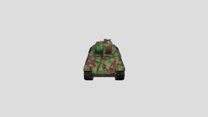 Panzerkampfwagen V Panther 3D Model