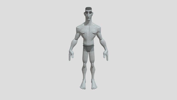 3D_ Dummy 3D Model