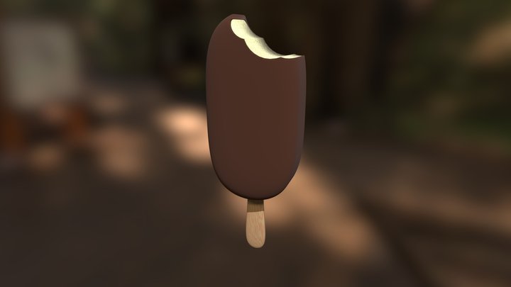 Magnum ice cream 3D Model