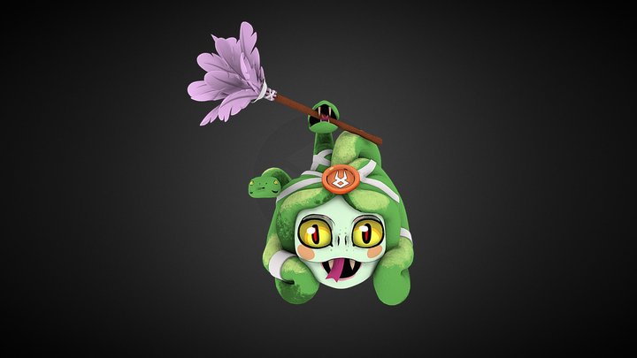 Dusa From Hades 3D Model