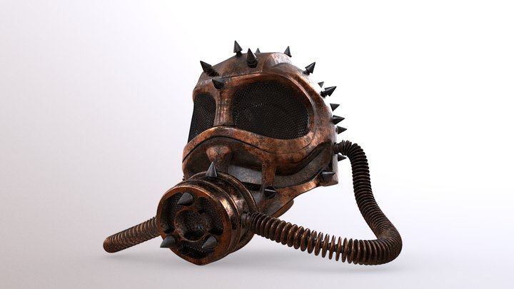 gas mask 3D Model