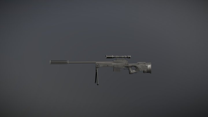 LRG Sniper Model 3D Model