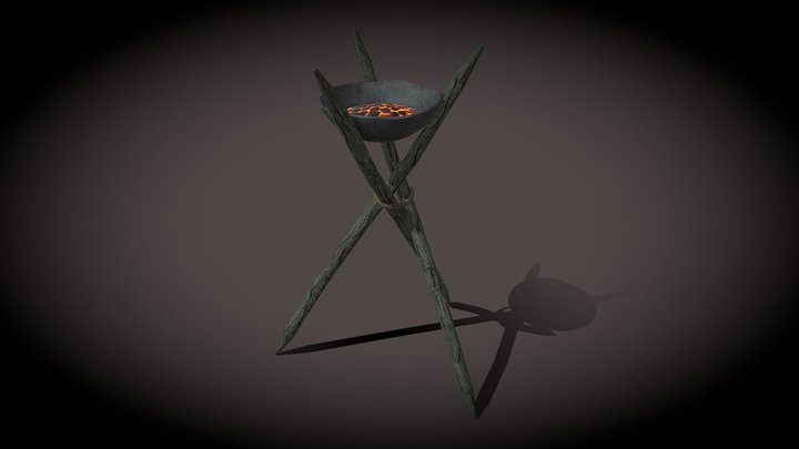 Primitive Brazier (Free) – Modelo 3D gratuito STL
