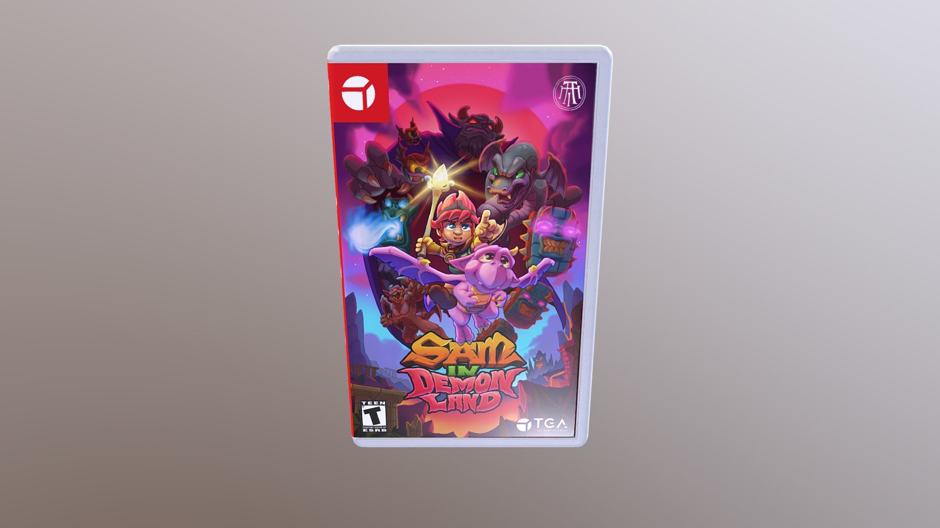 Sam in Demonland Boxart
