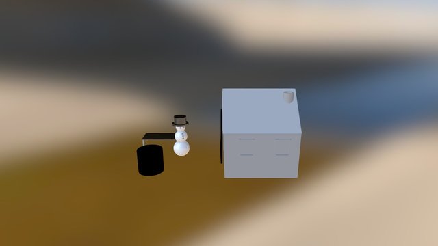 Maya simpla object 3D Model