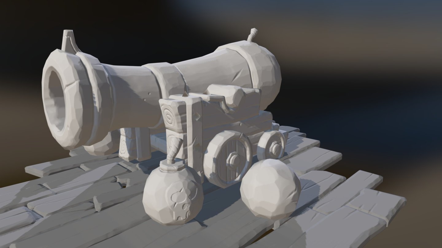 Pirate Cannon (Bake)