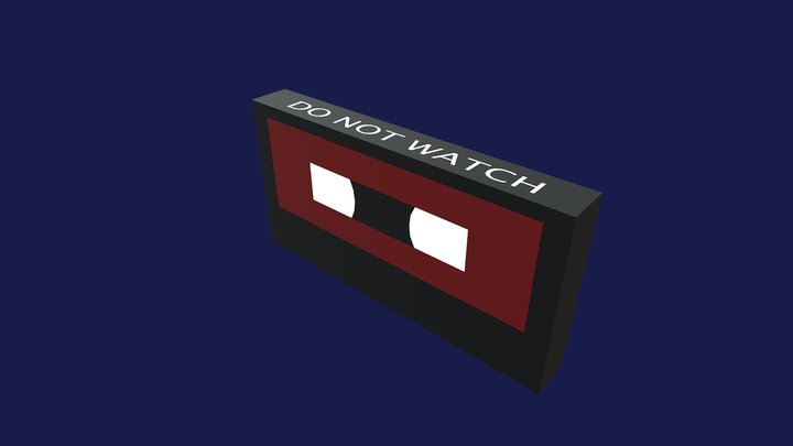 Scary Tape Model 3D Model