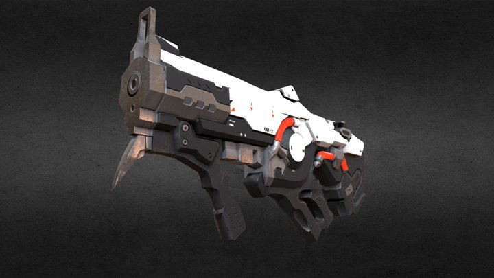 DOOM Plasma Rifle 3D Model