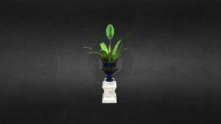 Victorian plants 3D Model