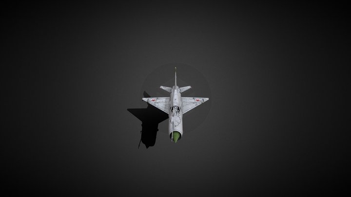 Mig-21 bis 3D Model