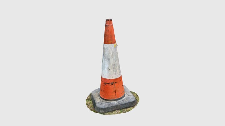 Traffic Cone1 3D Model