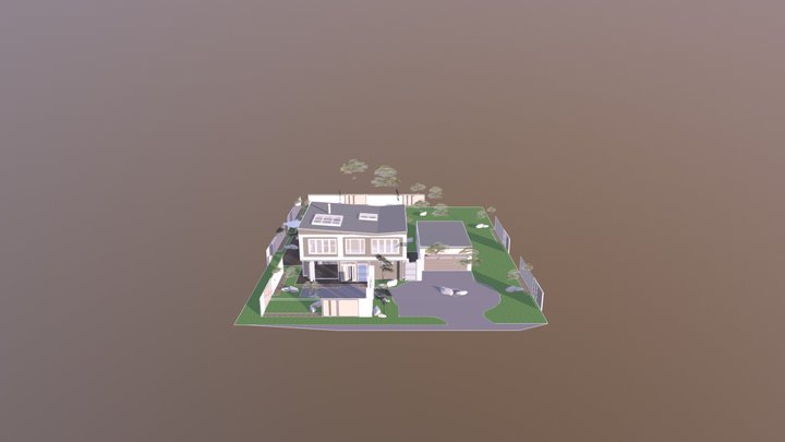 Four Bed 3D Model