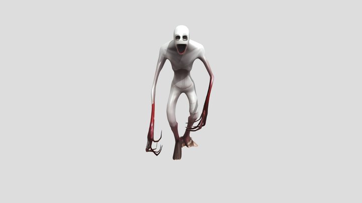 creepy humanoid figure 3D Model