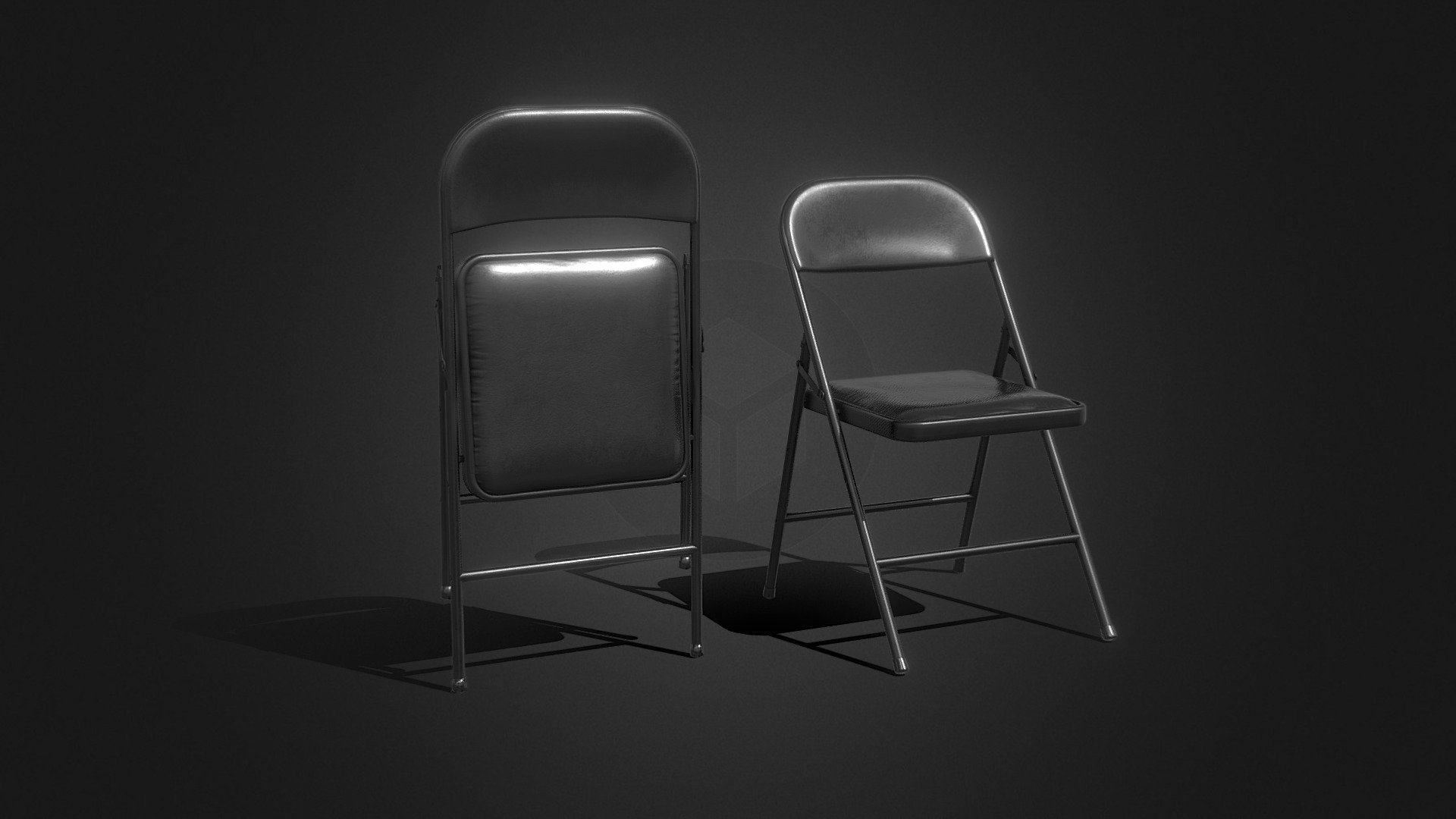 Fold Chair Buy Royalty Free 3D model by Mouch (Mountrise) [3b1ce6f] Sketchfab Store
