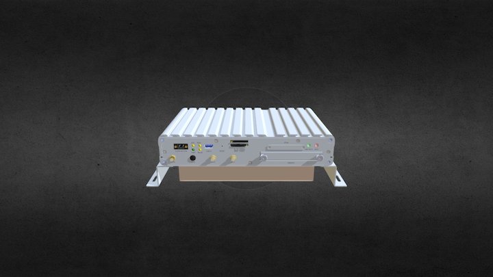 Eagle Eye DEVS Computer with UPS and Brackets 3D Model