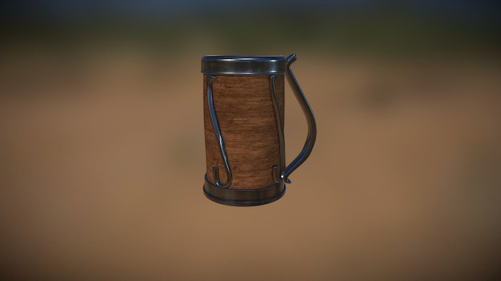 Yawning Portal Tankard 3D Model