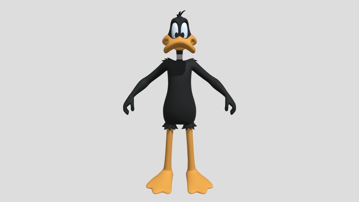 Daffy Duck - Fortnite Skin – Gratis 3D-model STL