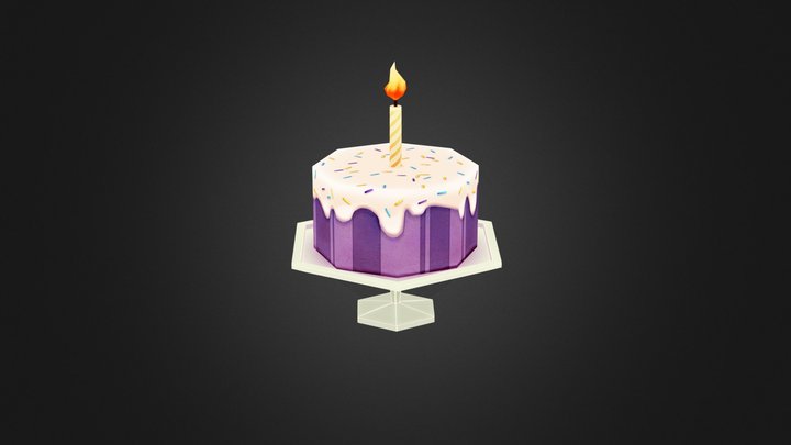 Cake 3D Model