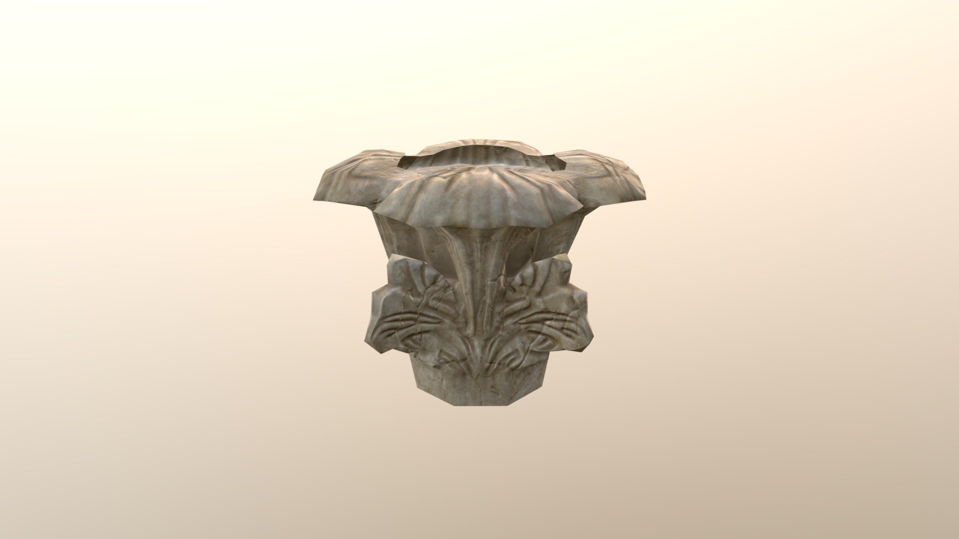 Medieval Church Pillar Capital