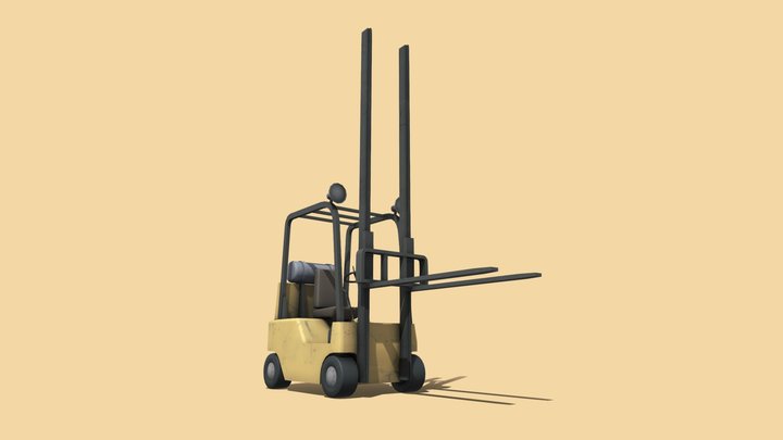 tall mast industrial forklift
