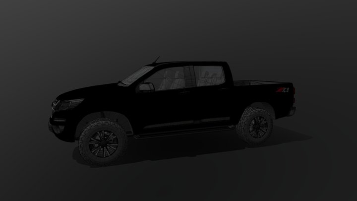Chevy Colorado Z71 4x4 2015 – Kostenloses 3D-Modell STL