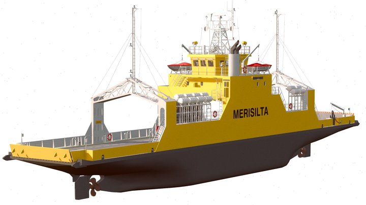 Hailuoto car ferry L/A Merisilta