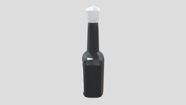Alcohol Bottle(Version2) 3D Model