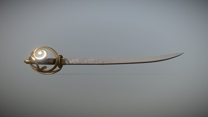 Cutlass 3D Model