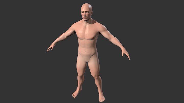 Character2 Textures Progress 2 3D Model