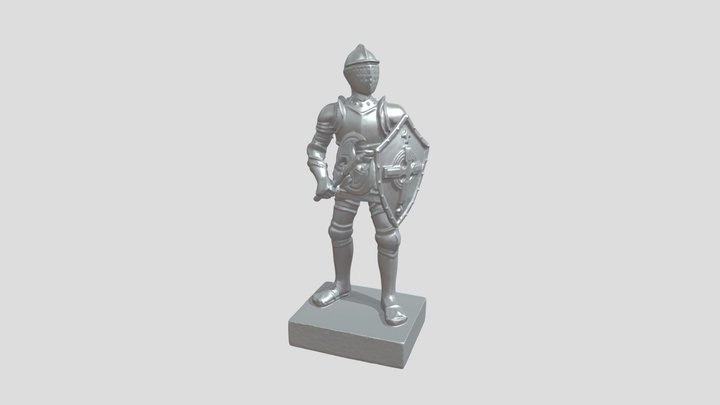 Armor man Scanning by CR-Scan Lizard 3D Model
