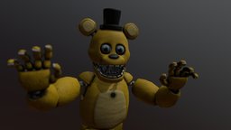 Spring Fredbear - Download Free 3D model by ricardo.vicencio2013 ...