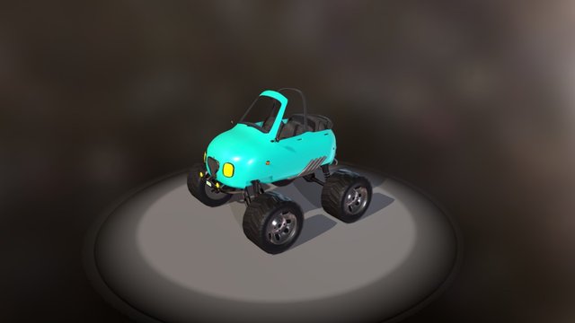 Monster Truck 3D Model